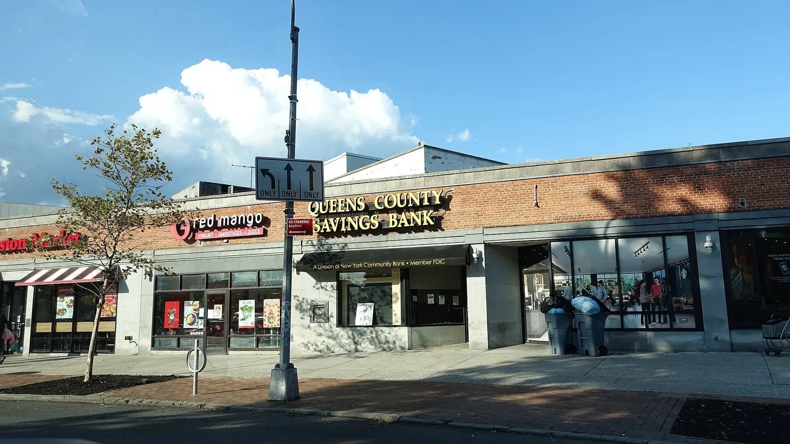 Storefronts on Fresh Meadows Place in Fresh Meadows, Queens